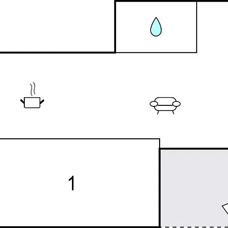 Apartmán 1 Bedroom Awesome In *